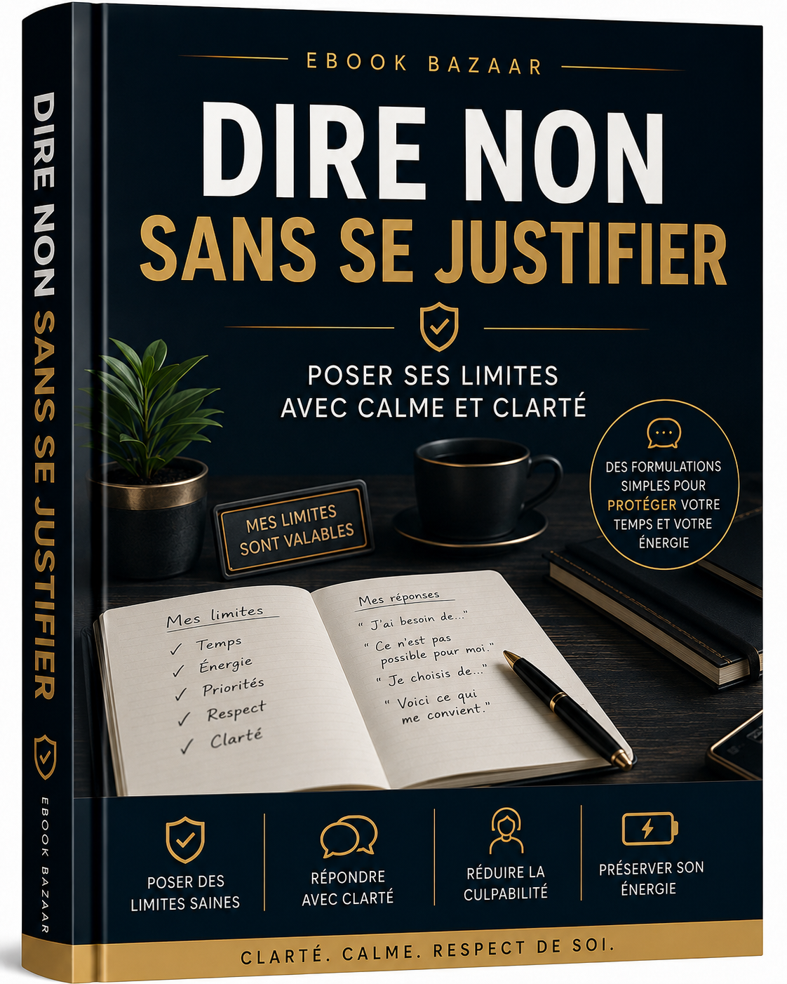 Couverture de l’eBook Dire non sans se justifier